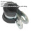 Loops 25 PACK Rubber Lined P-Clip - Zinc Plated - 8mm Diameter - Pipe Hose Cable Clip 2