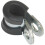 Loops 25 PACK Rubber Lined P-Clip - Zinc Plated - 8mm Diameter - Pipe Hose Cable Clip 3
