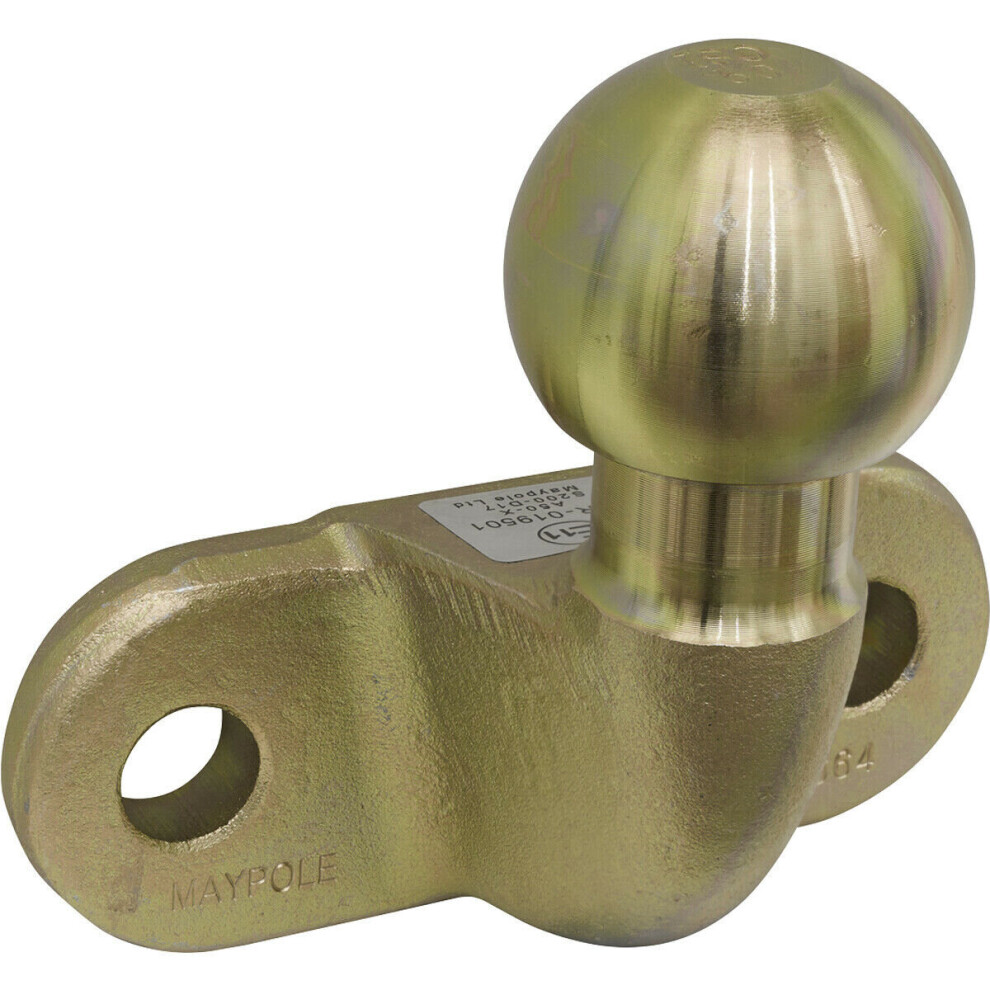 Loops 50Mm E-Approved Forged Tow Ball - Standard Towing Trailer Vehicle Hitch