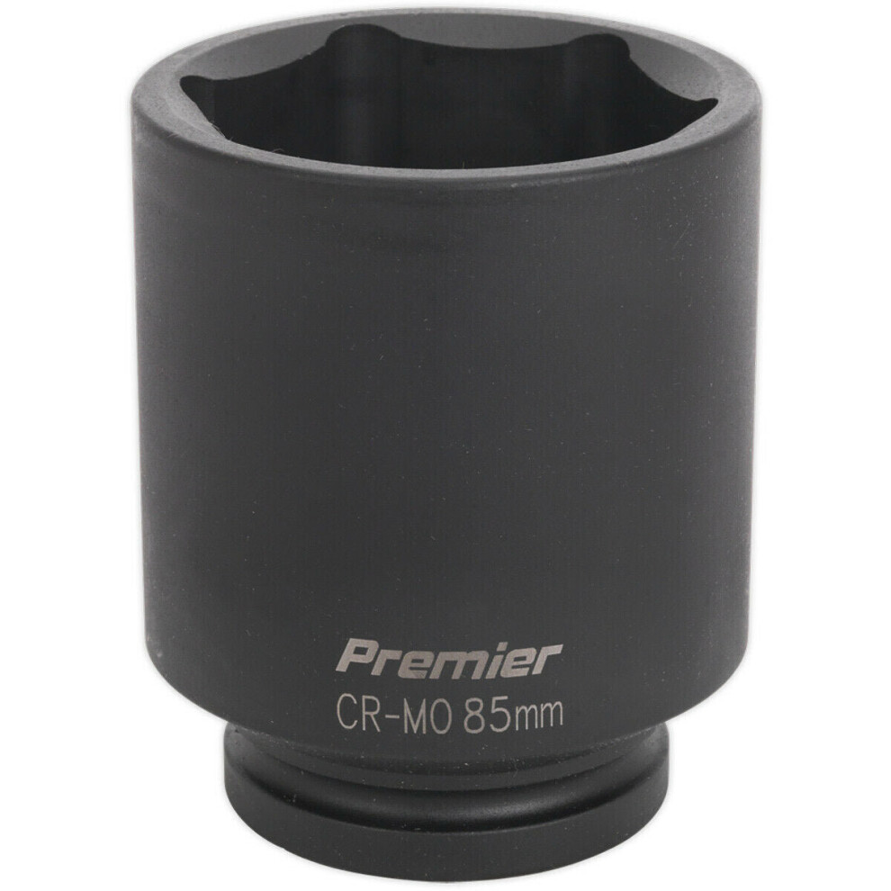85Mm Forged Deep Impact Socket - 1 Inch Sq Drive - Chromoly Wrench Socket 5056524282564