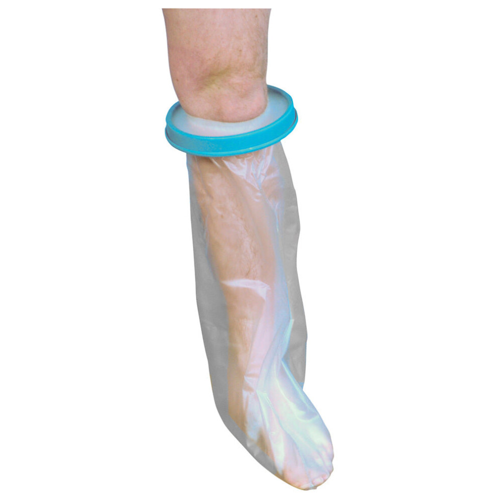 Loops Waterproof Cast And Bandage Protector - Adult Short Leg - Bathroom Washing Aid
