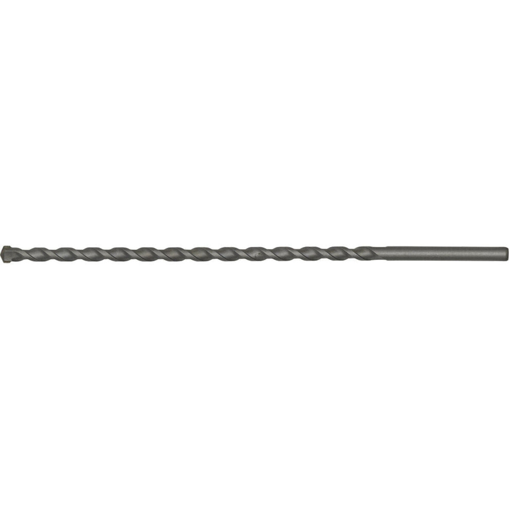 Loops 10 X 300Mm Rotary Impact Drill Bit - Straight Shank - Masonry Material Drill
