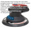 Loops PRO 150mm AIR Palm Sander 5mm Orbital - 1/4" BSP Variable Speed Hook & Loop Pad 2