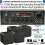Loops 110W Bluetooth Amplifier & 4x 80W Black Speakers Background Wireless HiFi Kit 2