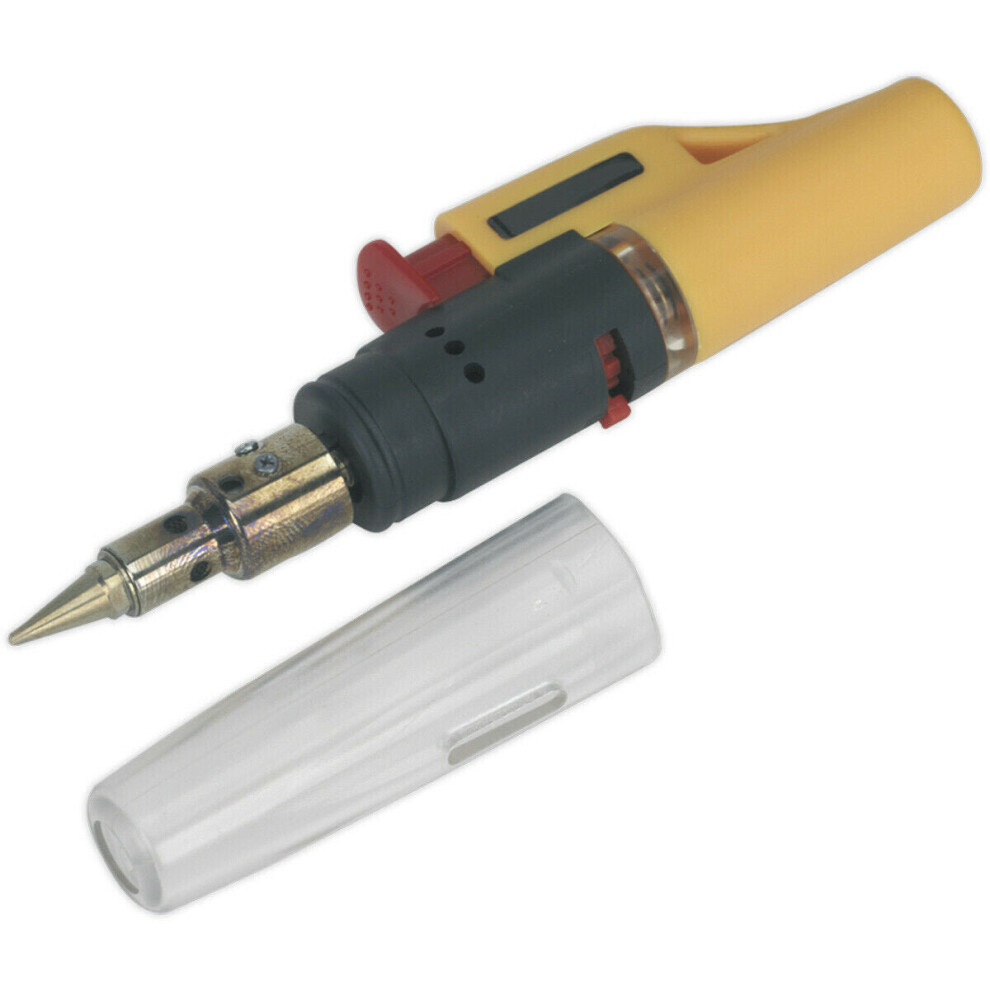 Adjustable Butane Soldering Torch / Flameless Heat Gun - Handsfree Stand / Cap