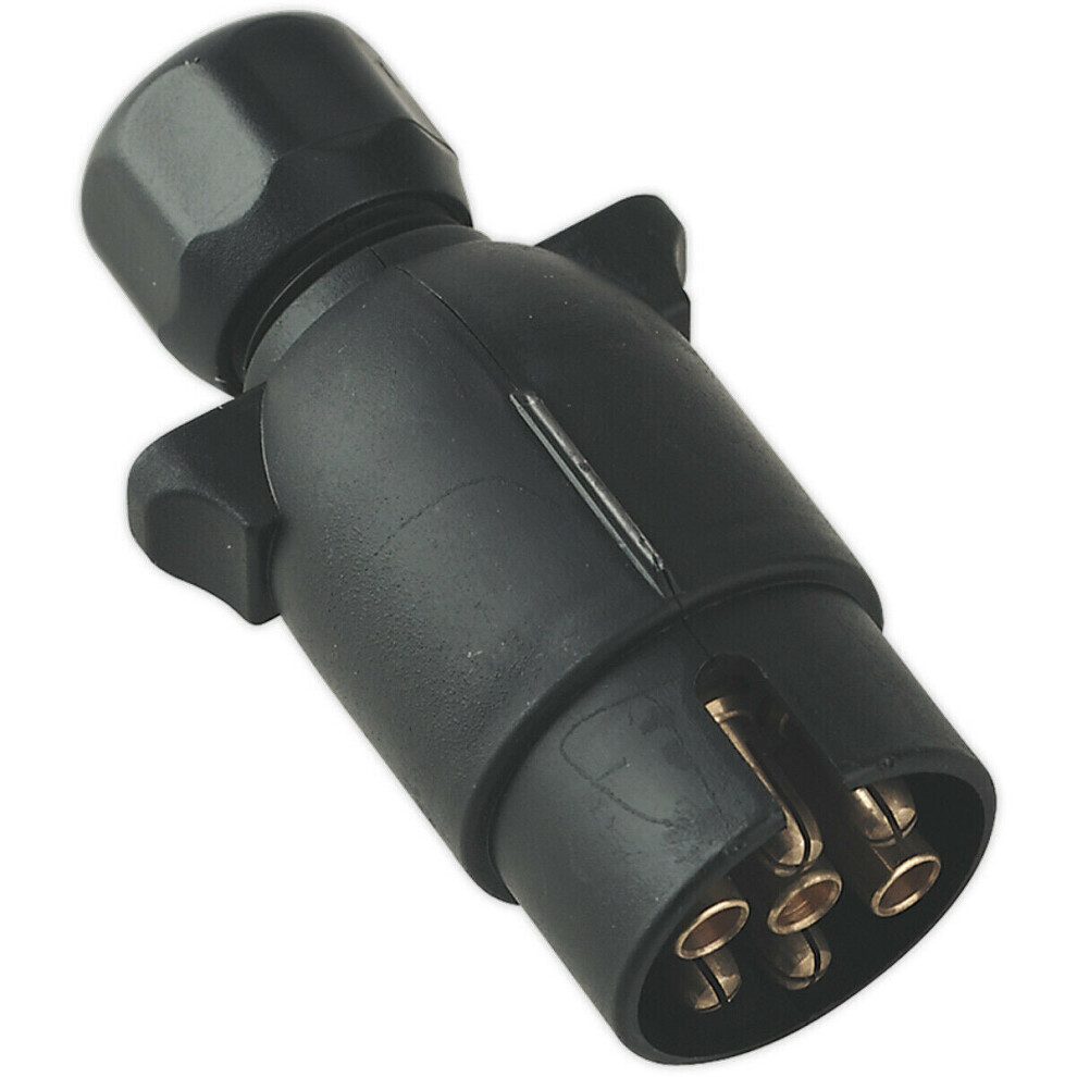 Loops 12V Plastic Towing Plug - N-Type - 7 Pin - Trailer Caravan Electric Rear Lights