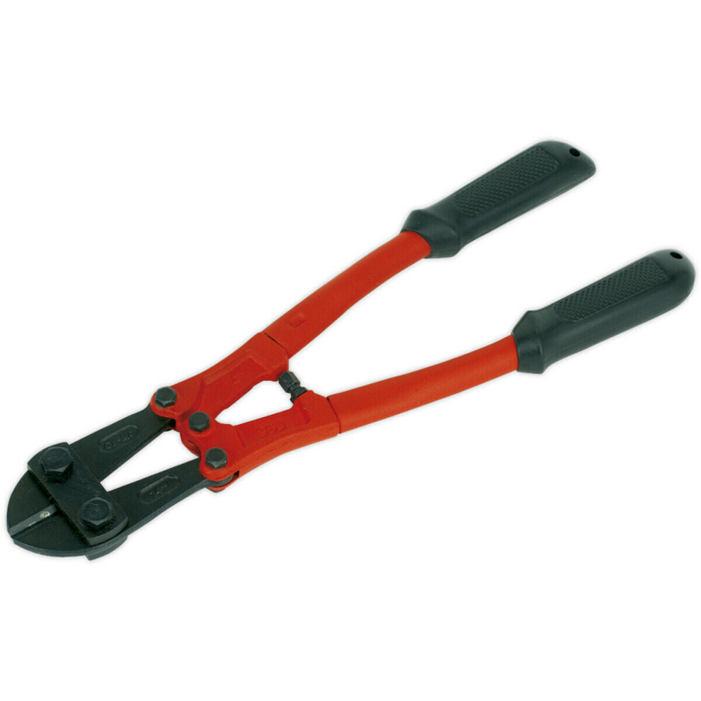 350mm Bolt Cropper - 7mm Jaw Capacity - Chromoly Steel Jaws - Rubber Grips