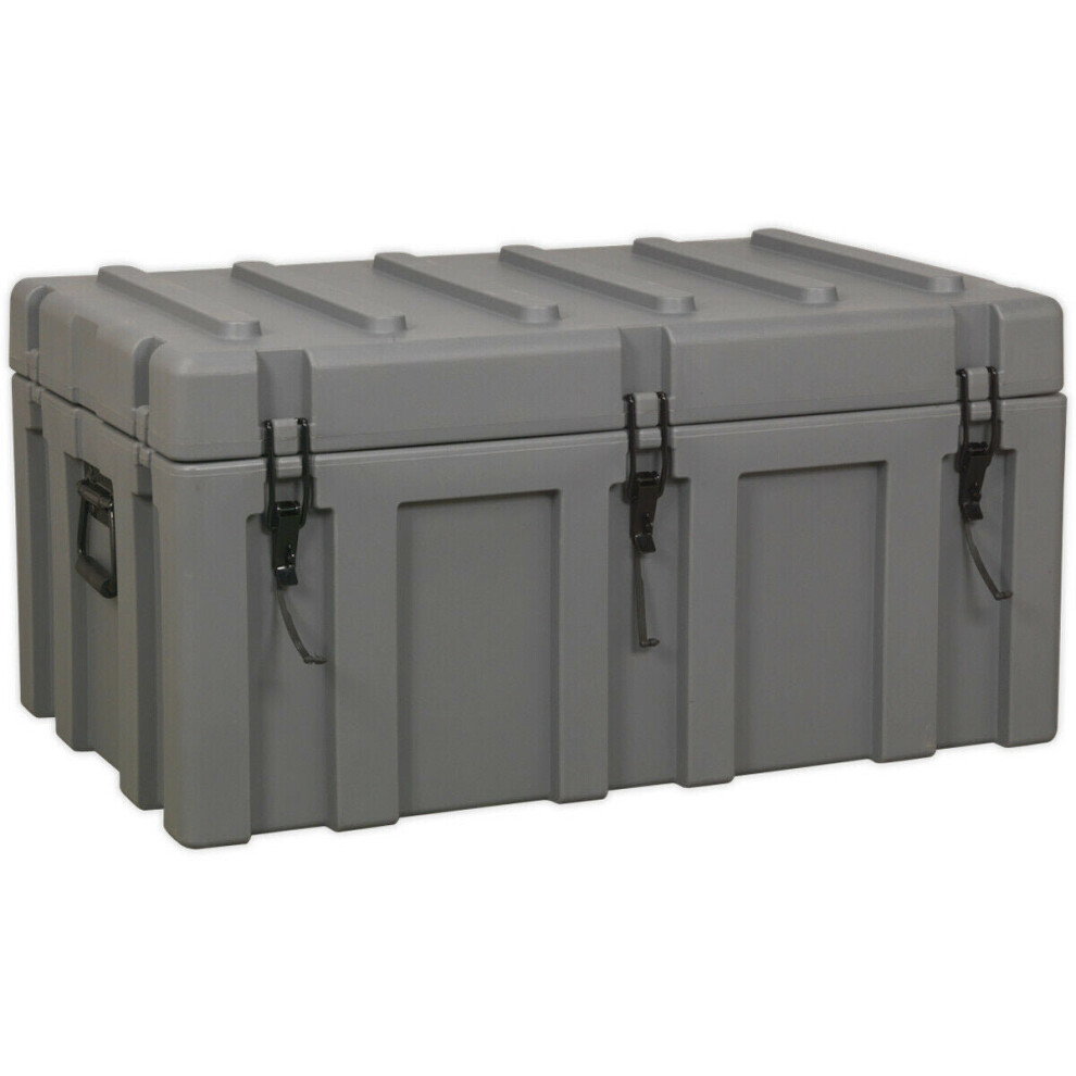 Photos - Other Furniture 870 x 530 x 425mm Outdoor Waterproof Storage Box - 131L Heavy Duty Cargo Case Yard-Garden-Weatherproof-Equipment-External-St