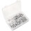 Loops 200 PACK Assorted Splined Threaded Insert Rivet Nuts - M4 to M8 Metric Bits 1