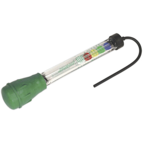 Loops Propylene Glycol Antifreeze Tester - Easy-to-Read Temperature Table - Disc Type 2
