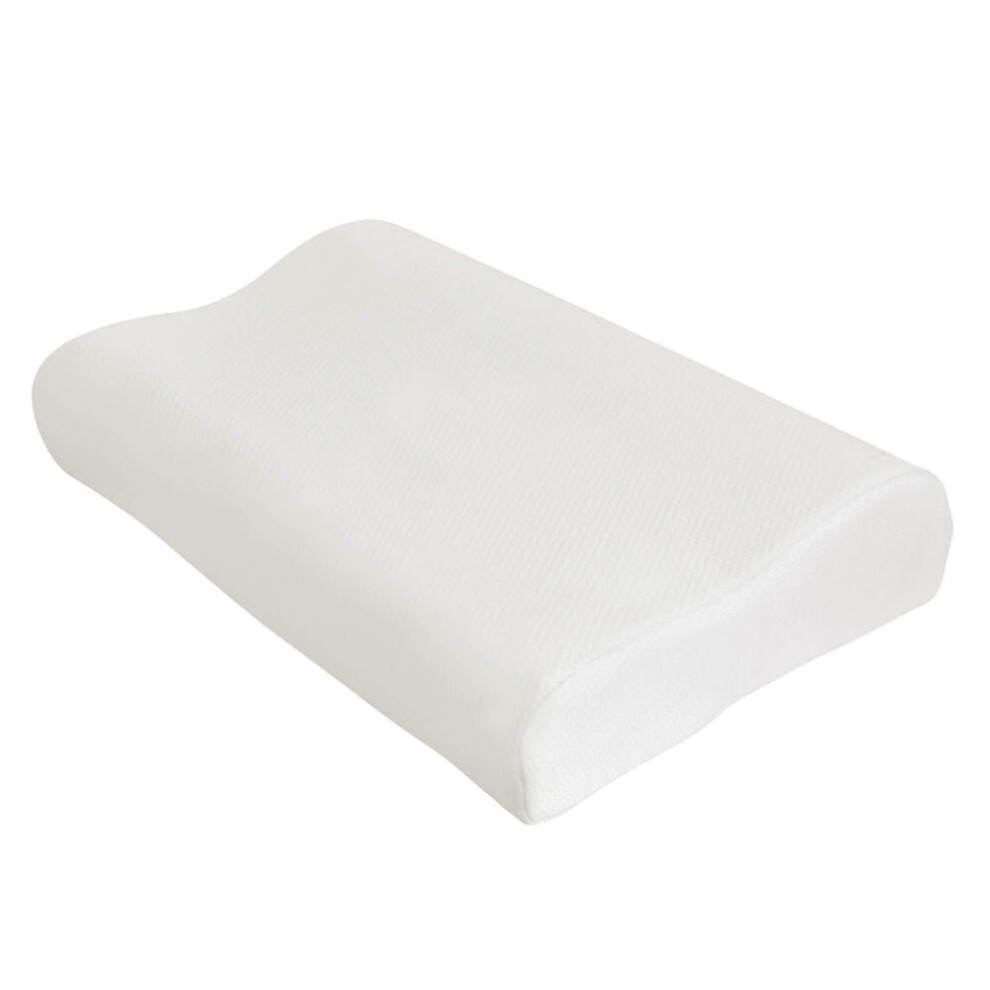 Loops Cooling Gel Memory Foam Contour Pillow - Removable Soft Air Knit Fabric Cover