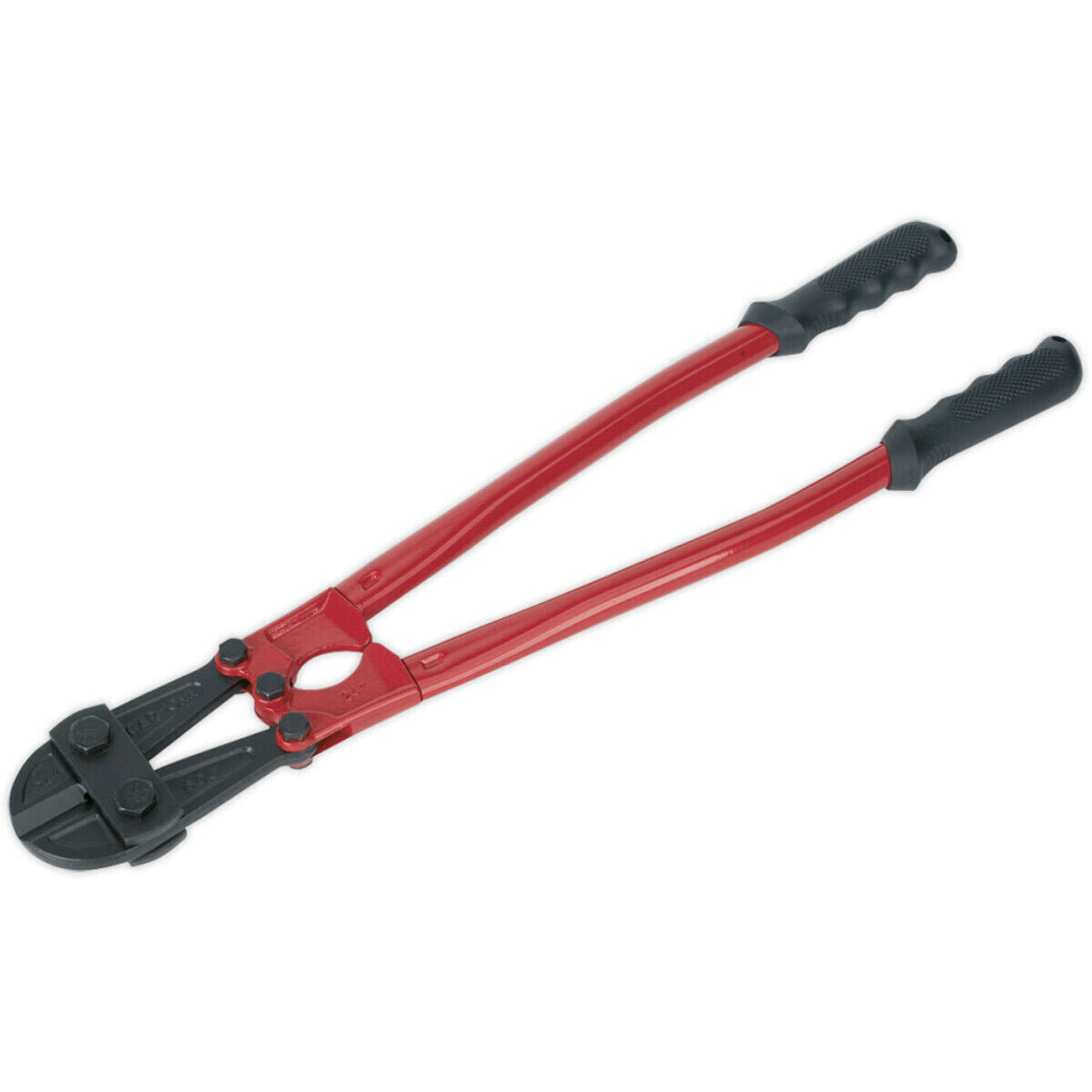 600Mm Bolt Cropper - 10Mm Jaw Capacity - Chromoly Steel Jaws - Rubber Grips 5056524245576
