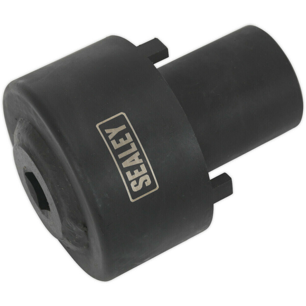 Loops Rear Hub Nut Impact Socket - Heavy-Duty 4 Point Castellated - For Ford Transit