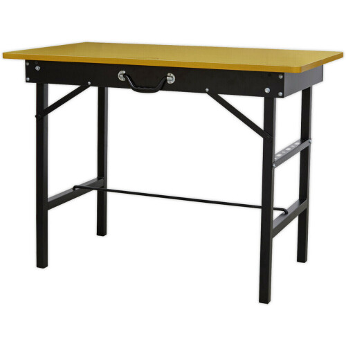 Loops 1m Folding Portable Workbench - Lightweight & Carry Handles - Painter DIY Table