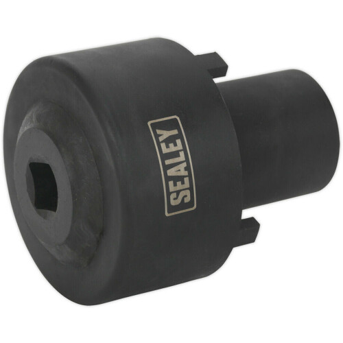 Loops Rear Hub Nut Impact Socket - Heavy-Duty 4 Point Castellated - For Ford Transit 2