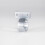 Loops Vertical Fixed Ring Sash Window Lift 44 x 12mm 25mm Dia Satin Chrome 3