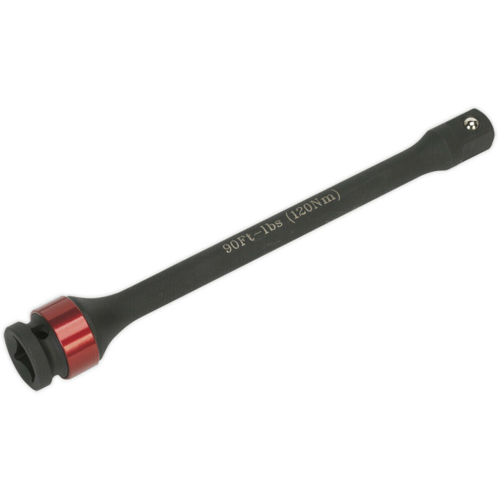 120Nm Torque Stick - 1/2" Square Drive Wheel Nut Impact Wrench Stops Over Tight 5056581940759