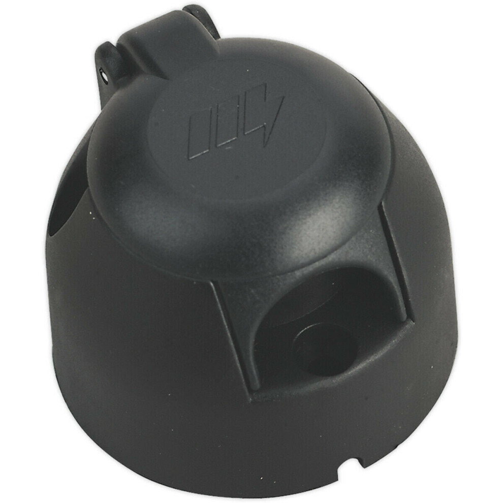 12V Plastic Towing Socket - N-Type - 7 Pin - Trailer Caravan Electric Lights