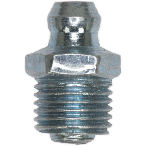Loops 25 PACK - Straight Grease Nipple Fitting - M10 x 1mm Metric Thread Size
