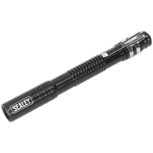 Loops 0.5W LED Aluminium Penlight - 2 x AAA Battery Powered - Pocket Sized Torch 2