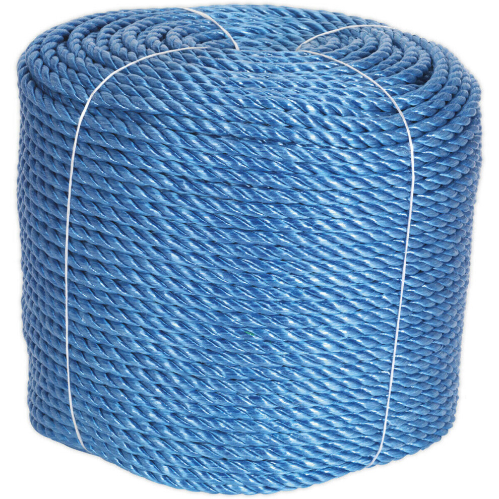 Heavy Duty Polypropylene Rope - 220 Metres - Weather Resistant - 8mm Diameter