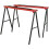 Loops PAIR Fold Down Trestles - 100kg Capacity Each - 995mm Width - Pressed Steel 4