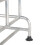Loops 1m Tall Stable Steps Sturdy Aluminium Frame 500mm Wide 4 Tread Step Ladder 4