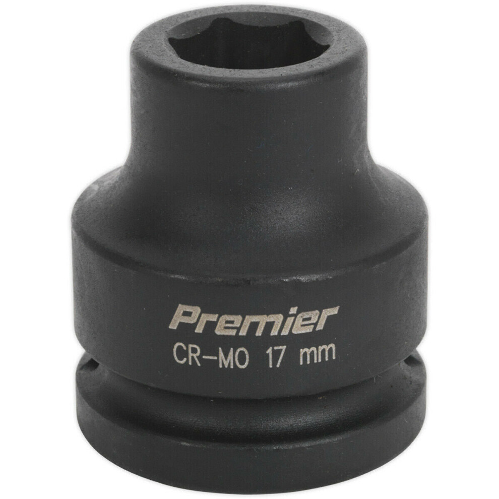 17Mm Forged Impact Socket - 3/4 Inch Sq Drive - Chromoly Impact Wrench Socket 5056524282632