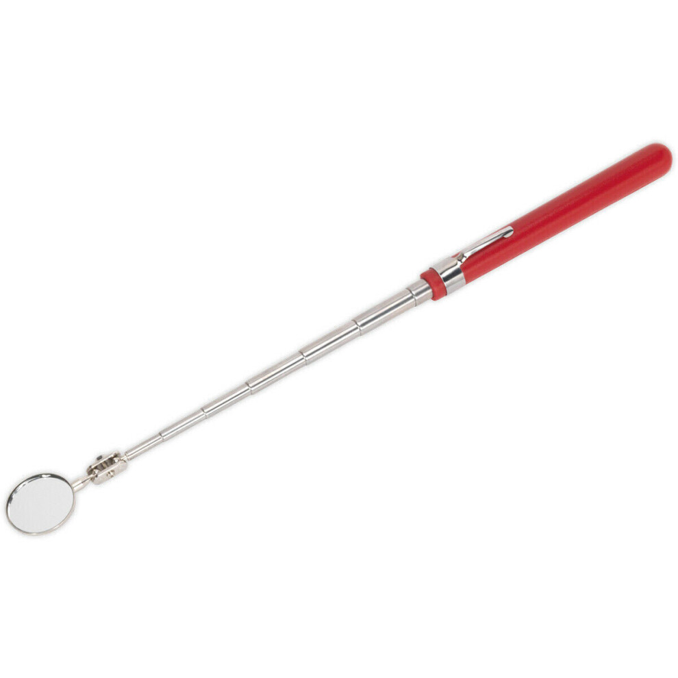 Loops Telescopic Articulated Inspection Mirror - Round 32Mm Mirror - Twin Ball Joint