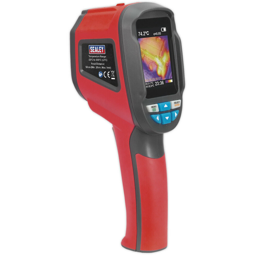 Real Time Thermal Imaging Camera - 52mm Screen - Temperature Measurement