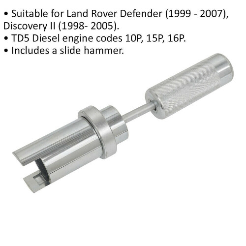 Loops Injector Puller - Includes Slide Hammer - For Land Rover TD5 Diesel Engines 1