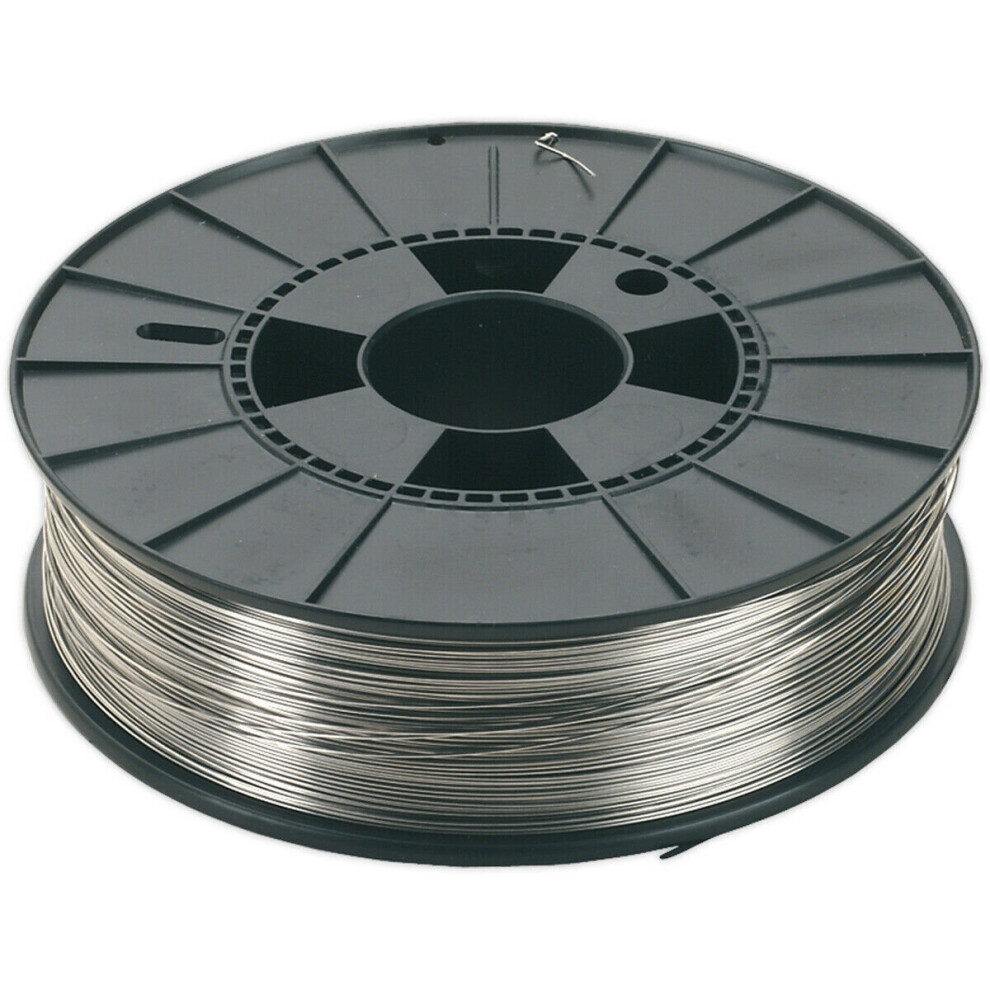 Loops 5Kg Stainless Steel Mig Wire - 0.8Mm Diameter - Wound Welding Wire Reel Spool