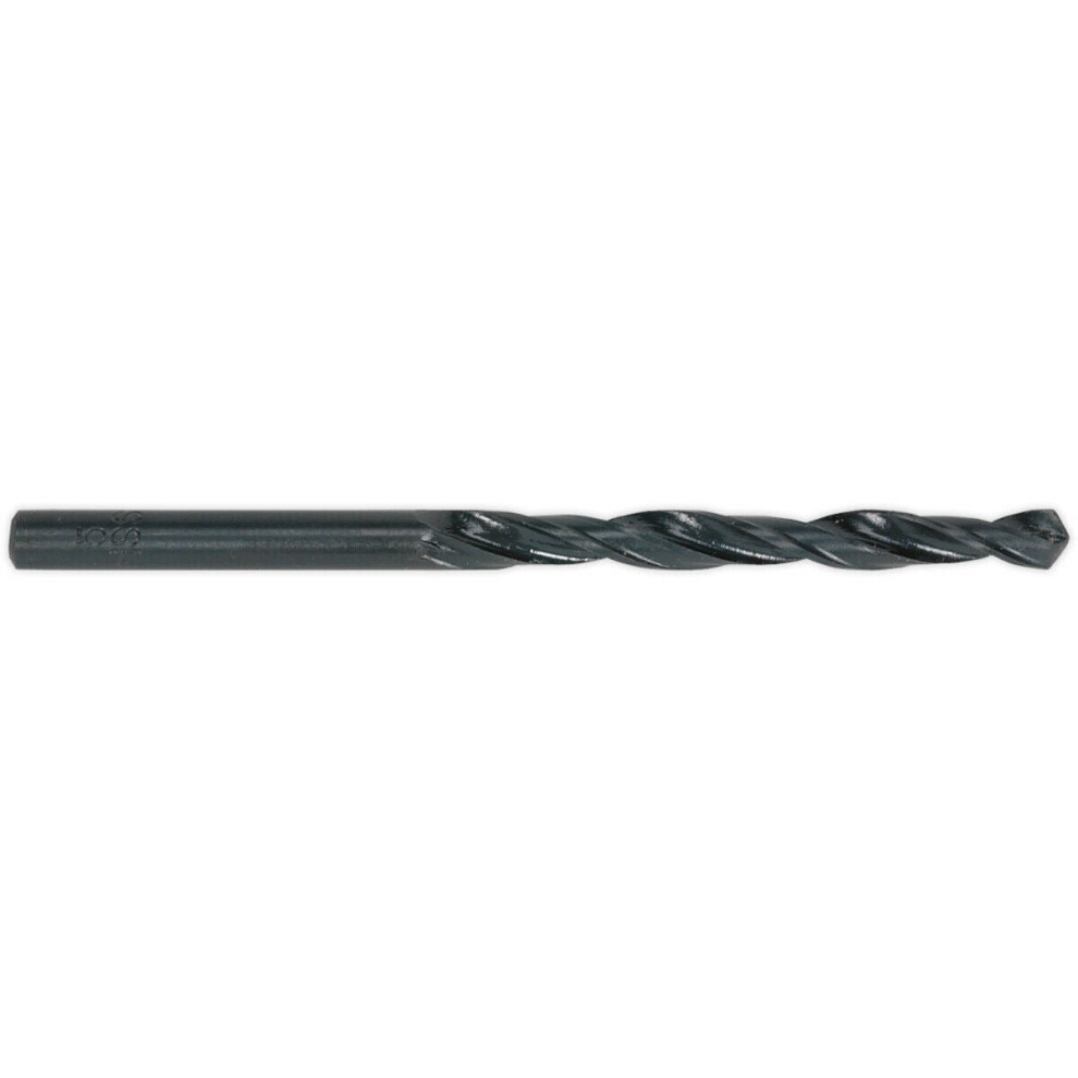 10 PACK 5mm Roll Forged HSS Drill Bit - Suitable for Hand and Pillar Drills