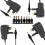 Loops Universal UK Mains Power Supply 3–12V DC, 2.25A (27W) Switch-Mode Adapter with Multi-Connector – Code 916 2