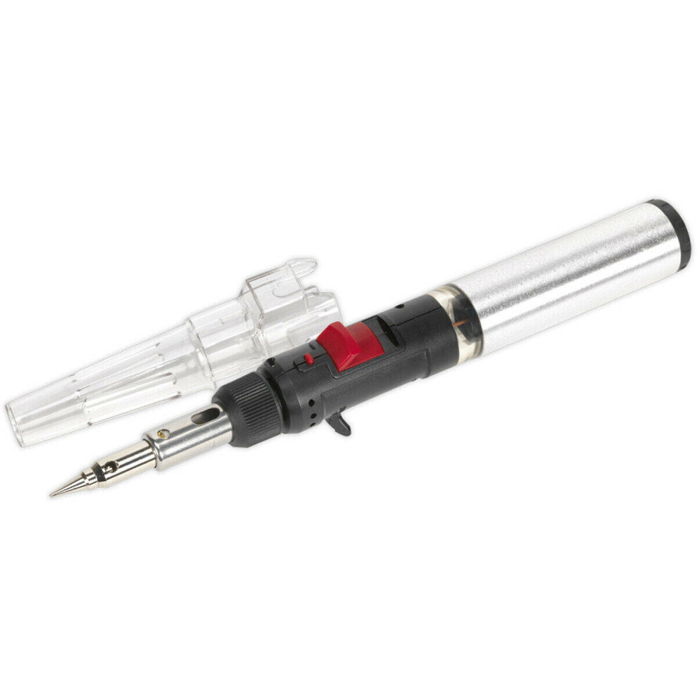 Loops Professional Butane Soldering Iron / Flame Torch Pen - Adjustable Gas & Stand