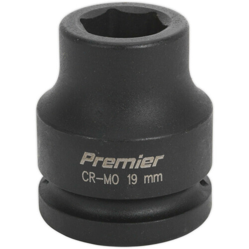 Loops 19mm Forged Impact Socket - 3/4 Inch Sq Drive - Chromoly Impact Wrench Socket