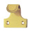 Loops Sash Window Lift Handle 53 x 52mm 33mm Fixing Centres Polished Brass 4