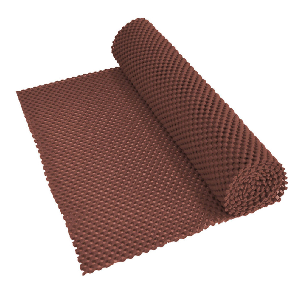 Aidapt Brown 150 X 30Cm Durable Anti Slip Fabric Pvc - Waterproof - Cut To Size