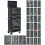 Loops 14 Drawer Topchest Mid Box & Rollcab Bundle - 1179 Piece Tool Kit - Black 4