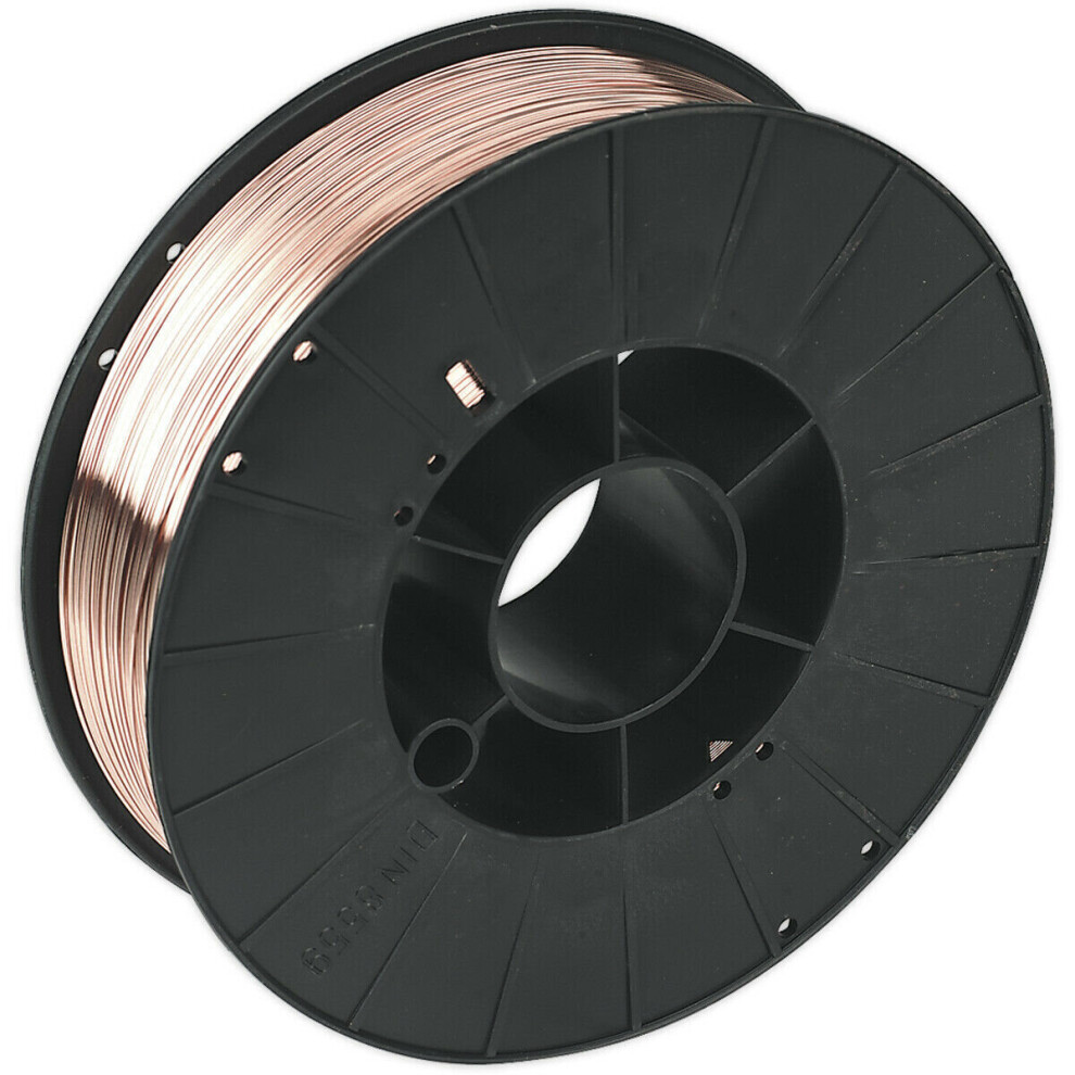 Loops 5Kg Mild Steel Mig Welding Wire - 0.6Mm A18 Grade - Wound Welding Wire Reel