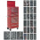 Loops 14 Drawer Topchest Mid Box & Rollcab Bundle - 1179 Piece Tool Kit - Red 1