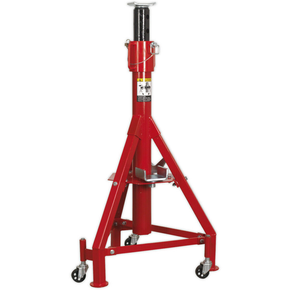 High Level Commercial Vehicle Support Stand - 12 Tonne Capacity - Welded Steel-image-OPC-P8WKJWY-NEW