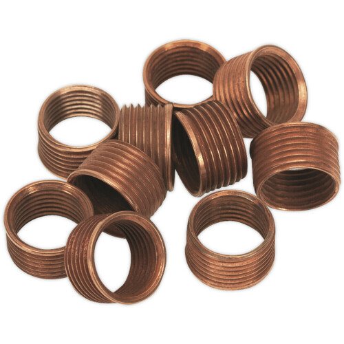 Loops 10 PACK 9.4mm Thread Inserts - M14 x 1.25mm - Suitable for ys10921 Repair Kit