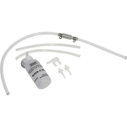 Loops Brake Bleeder Set with 100ml Composite Collection Bottle - Non-Return Valve