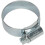 Loops 20 PACK Zinc Plated Hose Clip - 25 to 35mm Diameter - External Pressed Threads 4