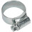 Loops 20 PACK Zinc Plated Hose Clip - 17 to 25mm Diameter - External Pressed Threads 1