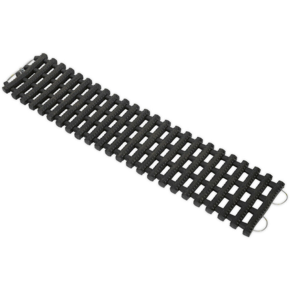 Loops 800Mm Heavy Duty Vehicle Traction Tract - Flexible Pvc Design - 220Mm Width