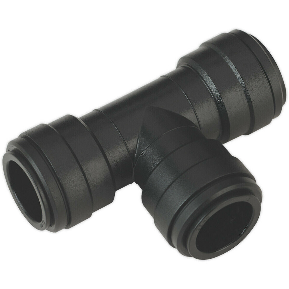 5 PACK - 22mm Equal T Joint Adapter 90Â Angled - Air Ring Main Pipe Male Thread
