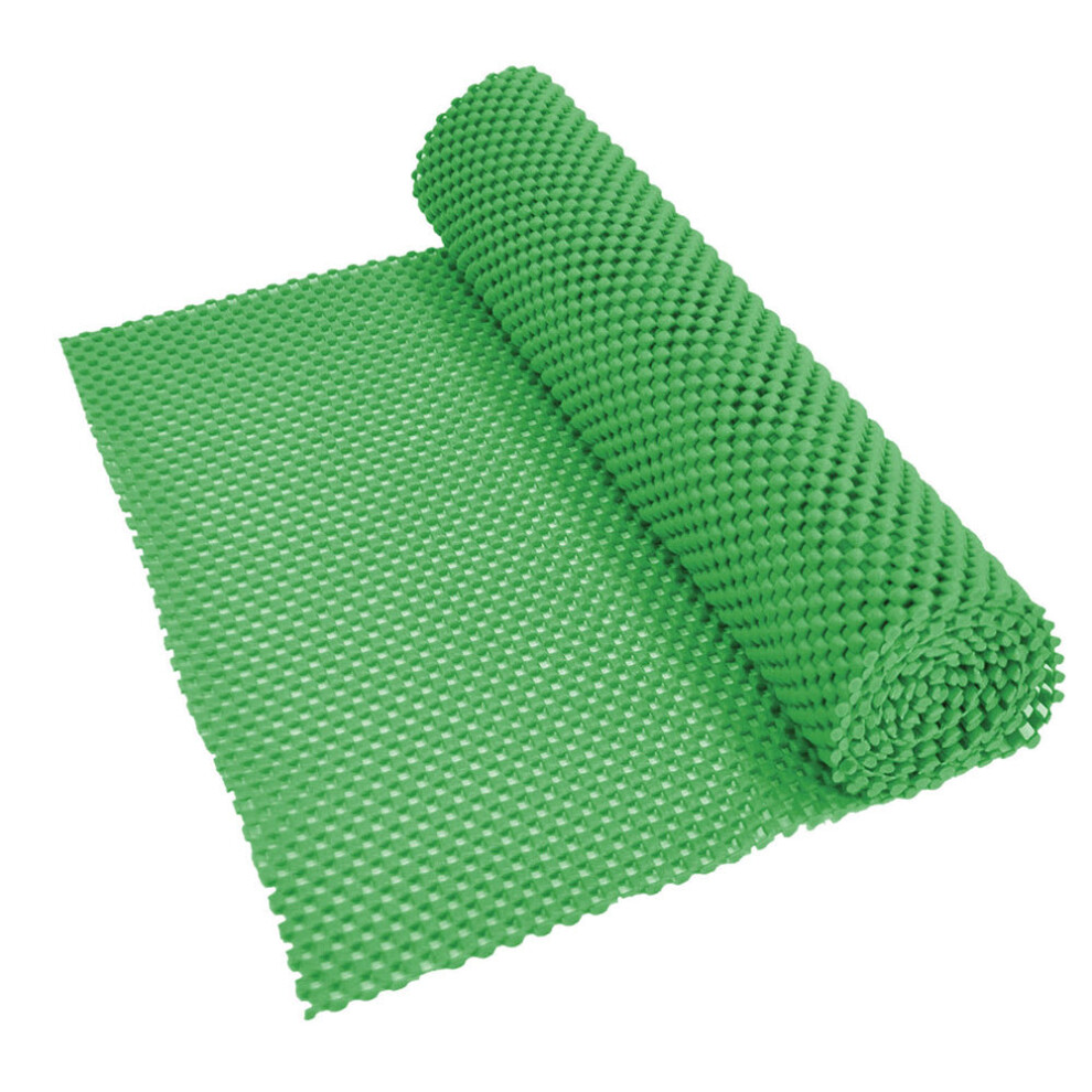 150 x 30cm Green Durable Anti Slip Fabric PVC - Waterproof - Cut to Size