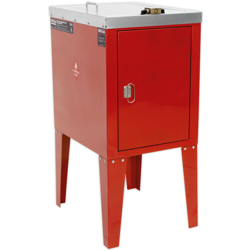 Loops 1300mm Tall Spray Gun Cleaning Tank - 2 Gun Capacity - Automatic Deep Clean Box 2